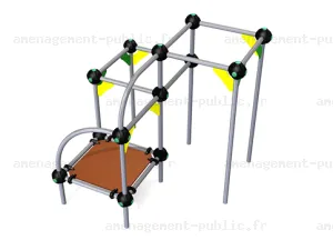 Structure de jeu pour initiation au Parkour
