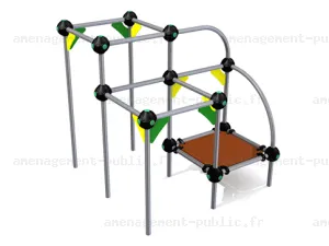 Structure de jeu pour initiation au Parkour