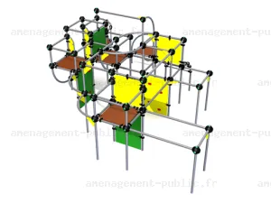 Structure de jeux en plein air Parkour XL