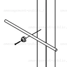 Fixation en polyamide pour corde et filet de structure de jeu