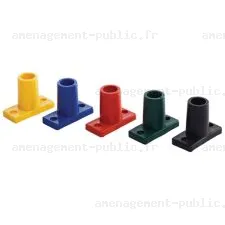 Fixation en polyamide pour corde et filet de structure de jeu