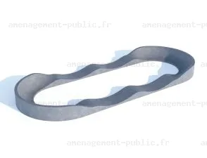 Aménagement d'un circuit PumpTrack en béton
