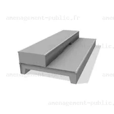 Module Ollie Box pour création de skatepark en béton