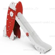 Toboggan extérieur Fusée pour enfants