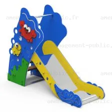Toboggan Océan pour aire de jeux 1-3 ans